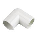 21.5mm FloPlast White Overflow Pipe 90 Bend